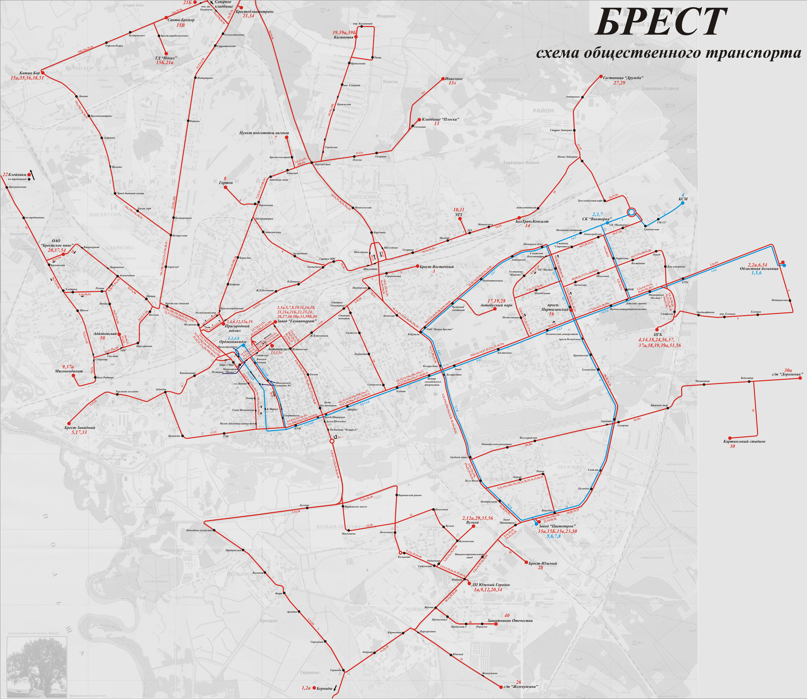 Маршрутка 6 брест схема